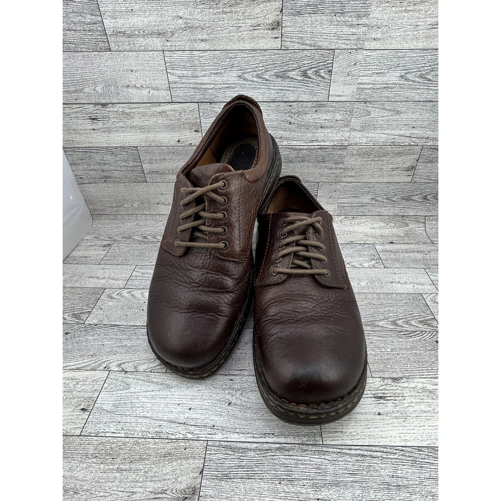 Born Shoes Mens Size 10‎ Brown Leather Oxford Comfort Walking Casual M6650